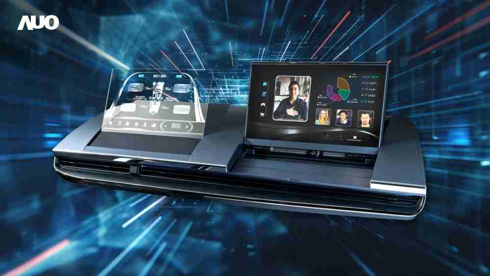 z6尊龙Micro LED Display HMI解决方案打造透明Micro LED前座仪表，，，，呈现信息并保留驾驶视野开阔；亦为副驾驶座乘客打造收放自如的Micro LED屏幕，，在不影响显示质量的前提于显示区内建镜头，，，，让用户能与视讯对象直接眼神接触，，，提供绝佳的双向沟通体验