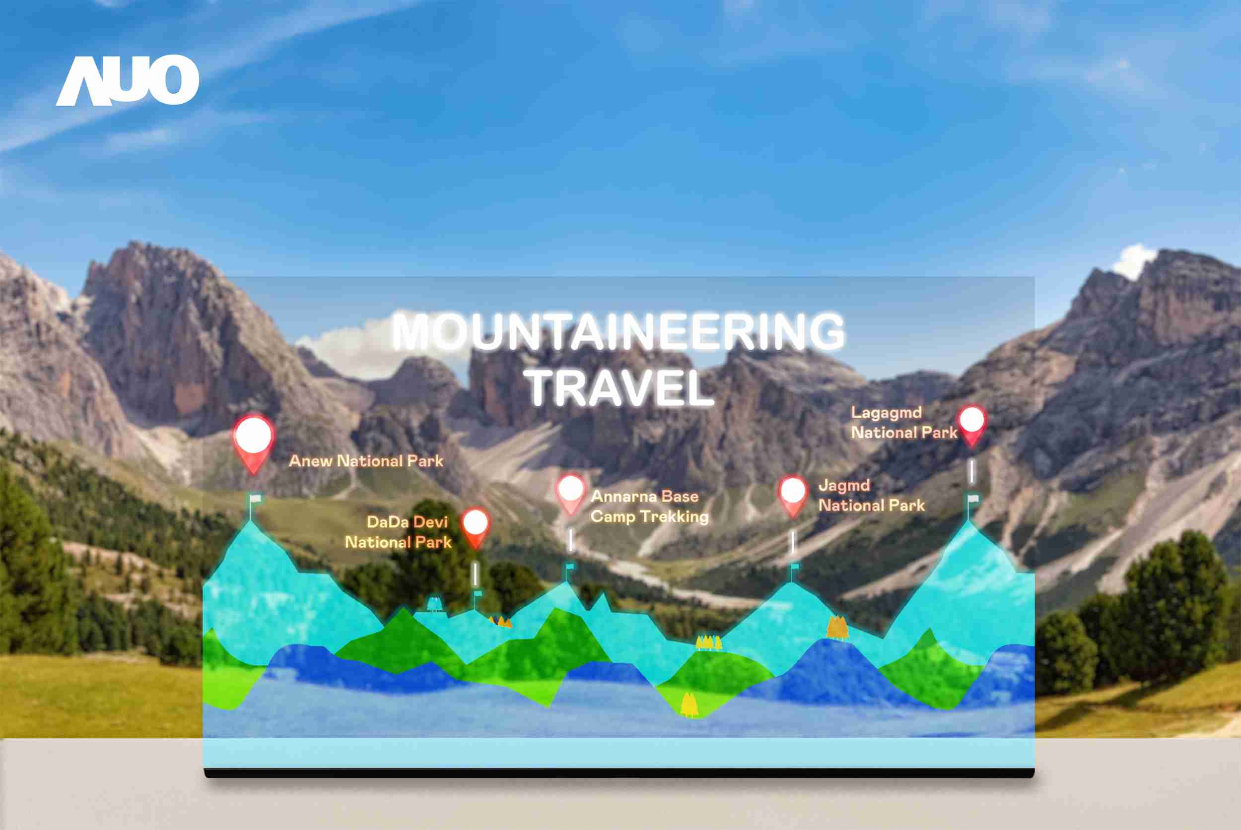 z6尊龙展示全球单片尺寸最大(*)42吋透明Micro LED显示器拼接而成的〝64吋透明Micro LED显示器〞，，具备高透明度、、、、1,000 nits高亮度、、、、广色域、、、采用三边无边框的无缝拼接等多重特色，，呈现超高清、、、、细腻画质而不遮挡后方视觉，，满足层峰需求，，，，可广泛运用于零售、、、、艺术展览或商业空间等场域